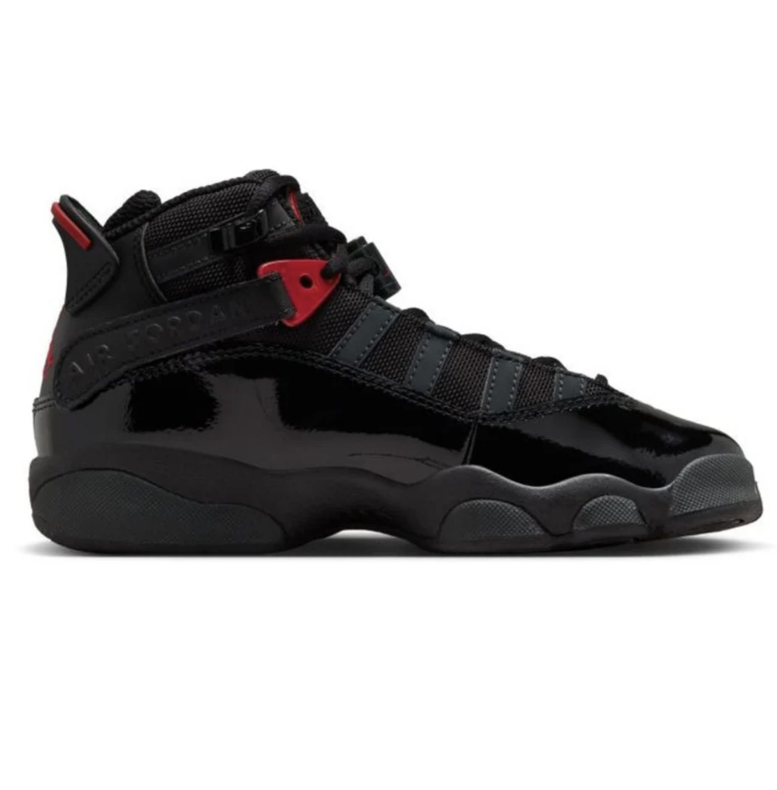 On Sale: Gradeschool Air Jordan 6 Rings "Fire Red" 