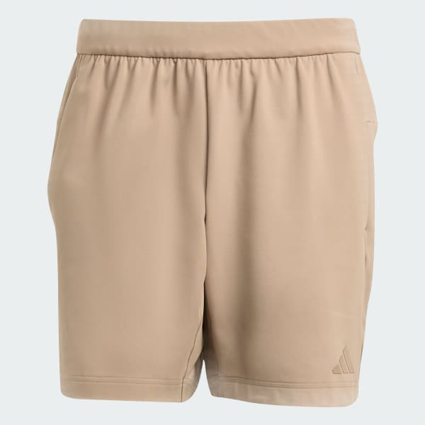 Puremotion_Shorts_Brown_JV9753_01_laydown.png