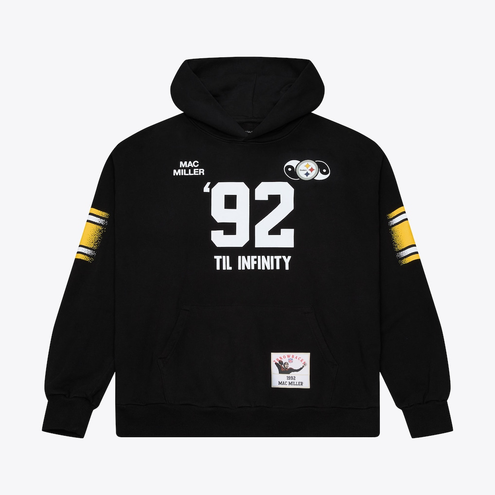 Now Available: Mac Miller x Mitchell &amp; Ness Pittsburgh Steelers Collection 