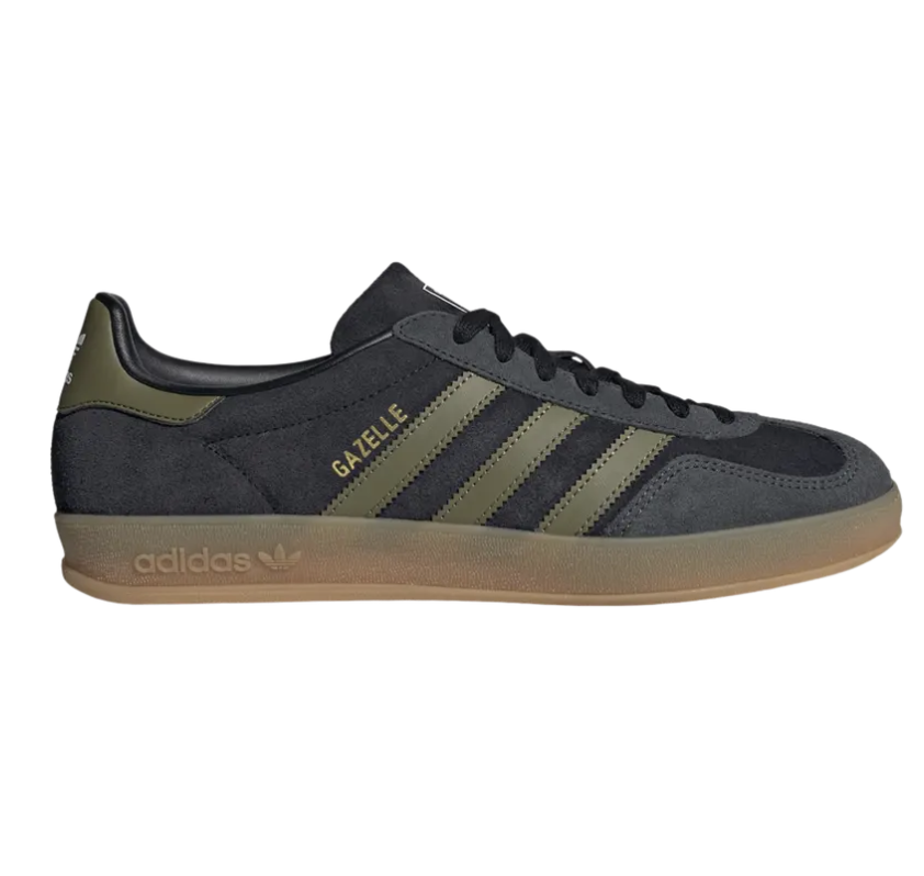 On Sale: adidas Gazelle Indoor "Black Olive" 