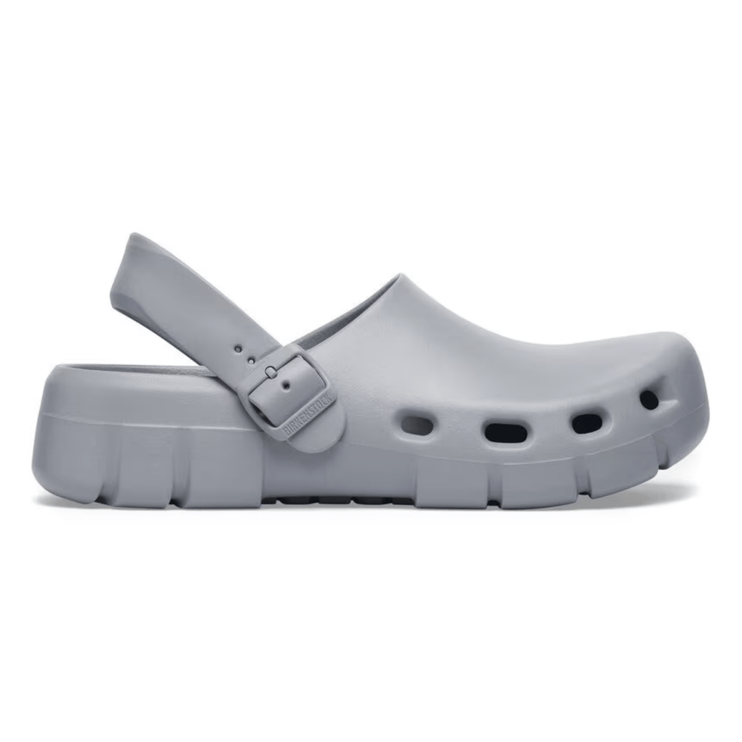 On Sale: Birkenstock Birki Flow Clog "Grey"