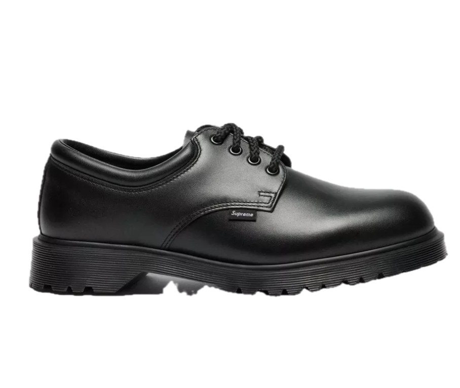 Now Available: Supreme x Dr. Martens Postal 4-Eye "Black"