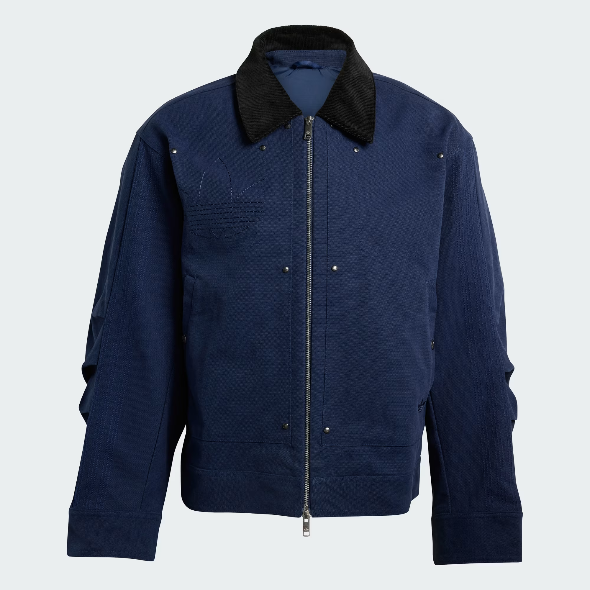 Premium_Essentials_Bomber_Jacket_Blue_KD6569_01_laydown.png