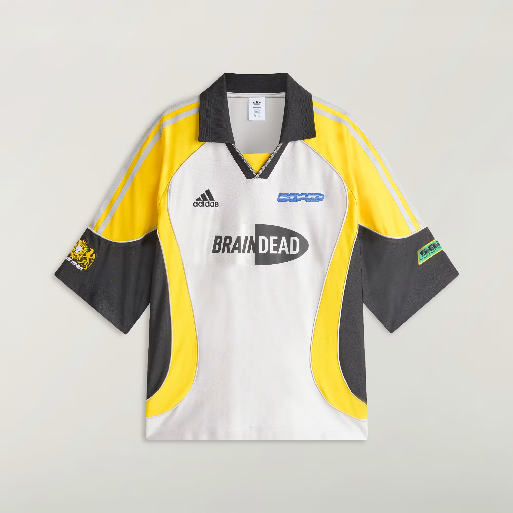 Over 70% OFF the Brain Dead x adidas Jersey "Silver Metallic" 