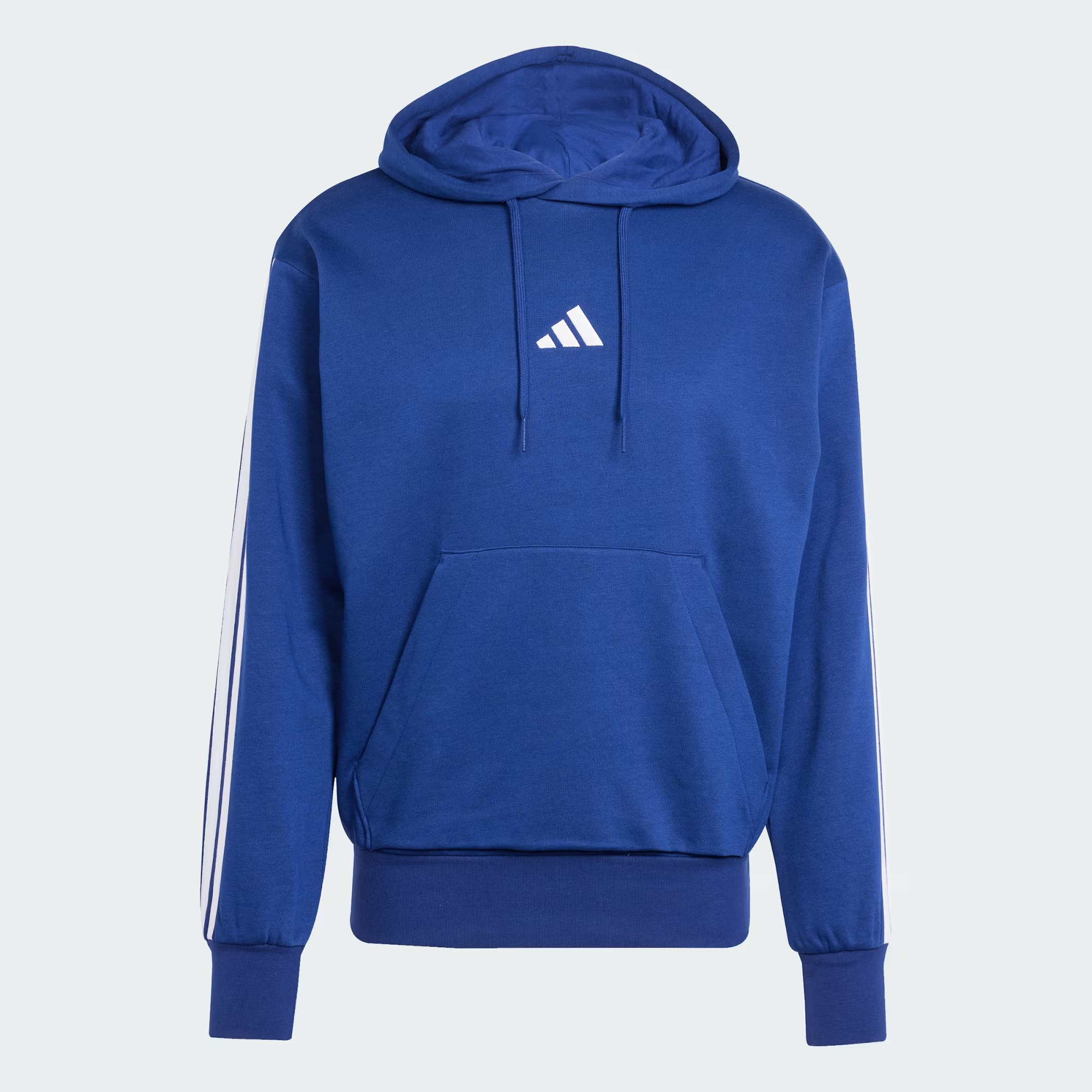 Essentials_3-Stripes_Fleece_Hoodie_Blue_JE6299_01_laydown.png