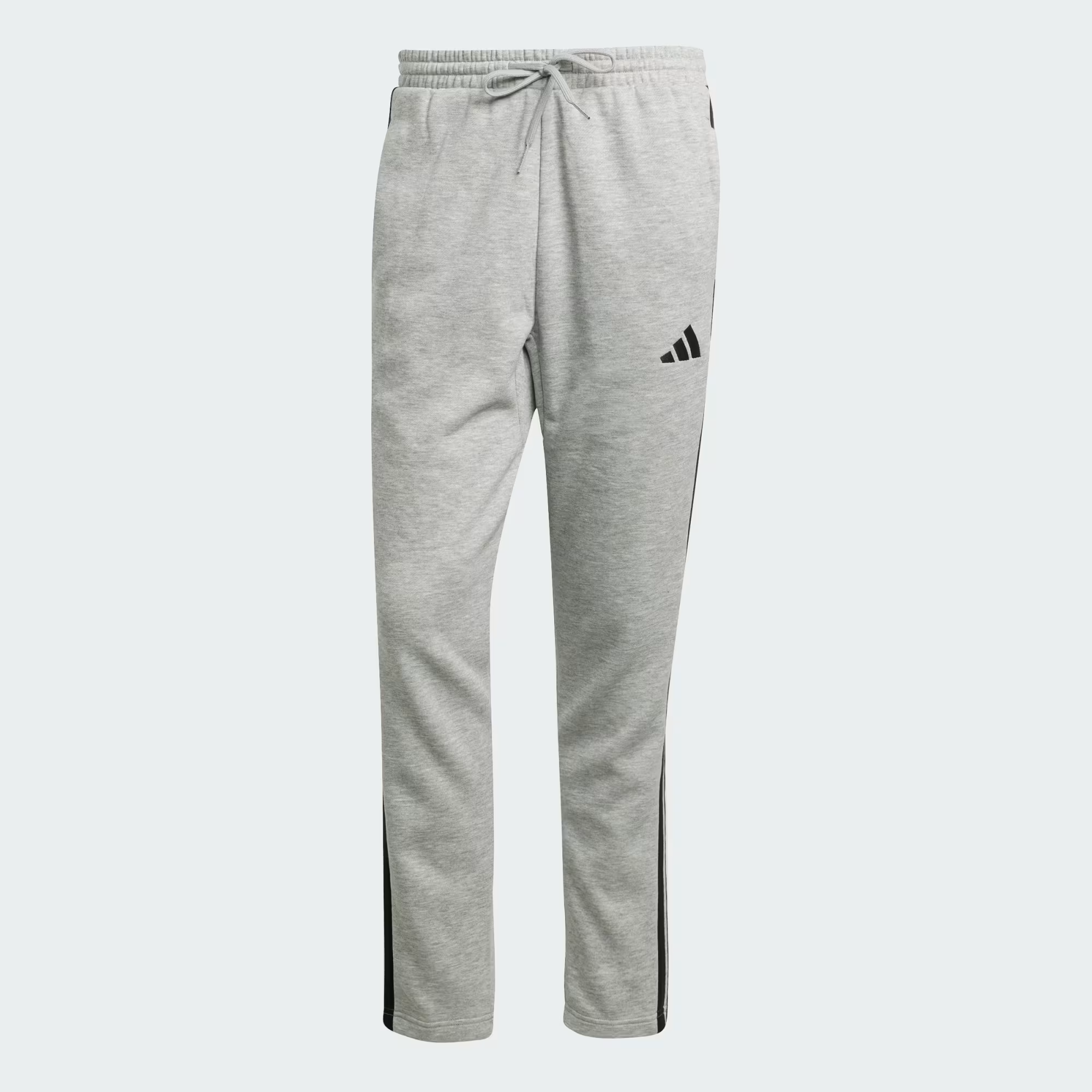 Essentials_3-Stripes_Open_Hem_Fleece_Pants_Grey_JE6335_01_laydown (1).png