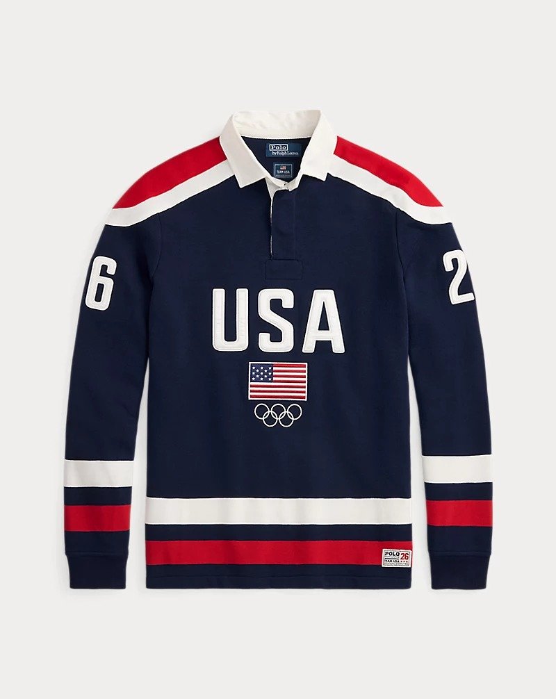 Over 65% OFF the Polo Ralph Lauren Team USA Rugby Sweatshirt