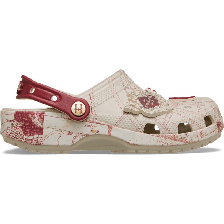 Now Available: Harry Potter x Crocs Classic Clog “Marauder’s Map” 