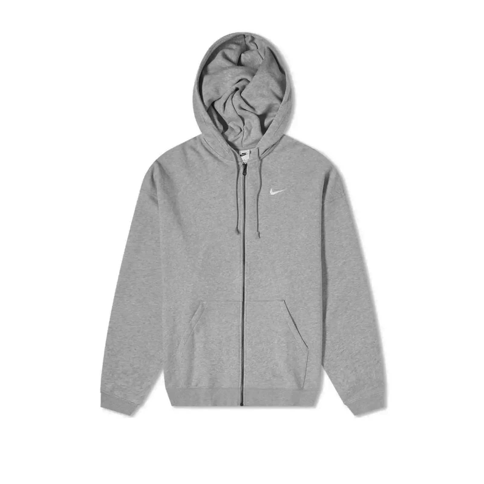 60% OFF the Nike Solo Swoosh Zip Hoodie "Smoke Grey" 