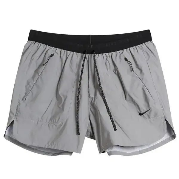 60% OFF the Nike 2-in-1 Reflective Running Shorts "Black Silver" 