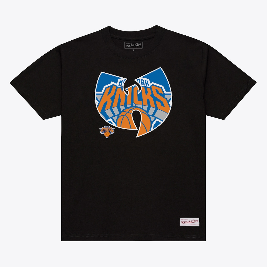 Now Available: Wu-Tang x Mitchell &amp; Ness New York Knicks T-shirts