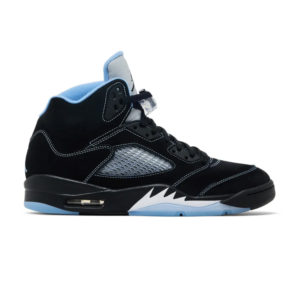 Now Available: Air Jordan 5 Retro "Black Carolina" 