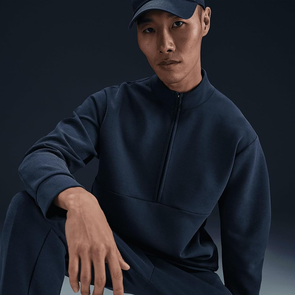 60% OFF the Nike 24.7 ImpossiblySoft Half Zip "Obsidian" 