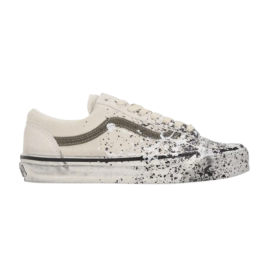 On Sale: Vans Old Skool 36 Paint Splatter "Turtle Dove"