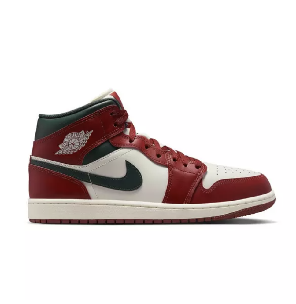 On Sale: Air Jordan 1 Mid "Redstone" 