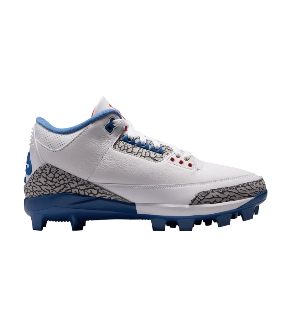 Now Available: Air Jordan 3 Retro Baseball Cleats "True Blue"