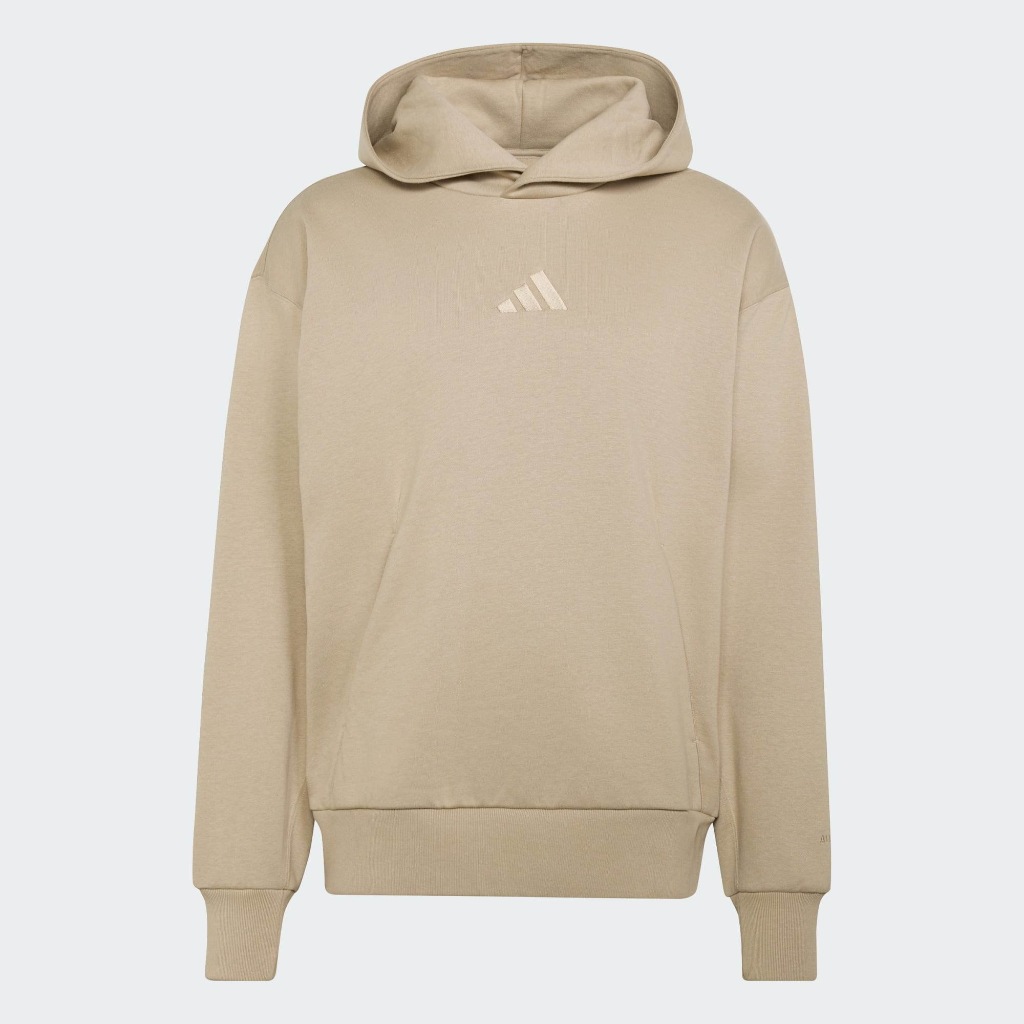 ALL_SZN_Fleece_Hoodie_Brown_KC3183_01_laydown.png