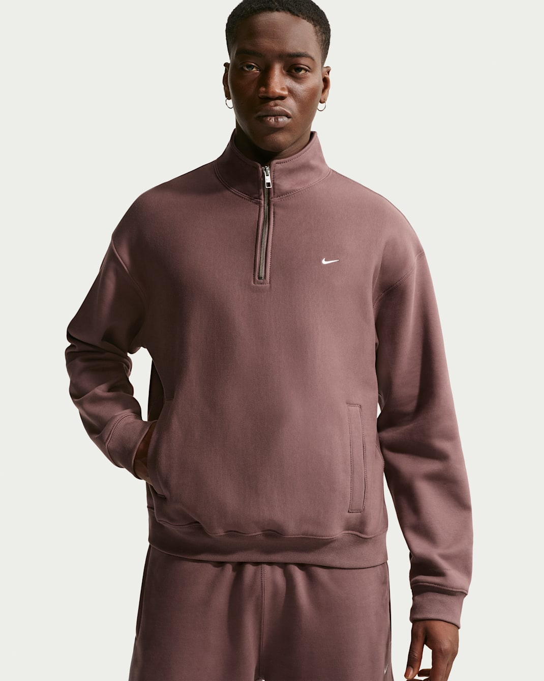 40% OFF the Nike Solo Swoosh Quarter Zip "Tattoo" 