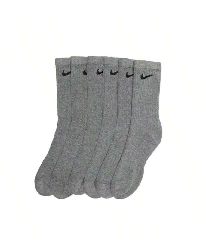 Nearly 50% OFF the Nike Everyday Cushioned Socks 6-Pack "Carbon Grey" 