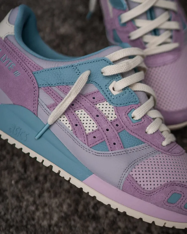 asics gel lyte violet