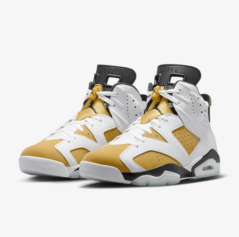 retro 6 yellow jordans