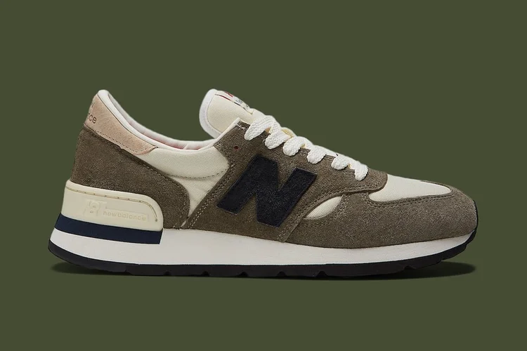 Now Available New Balance 990v1 "Cream Olive" — Sneaker Shouts