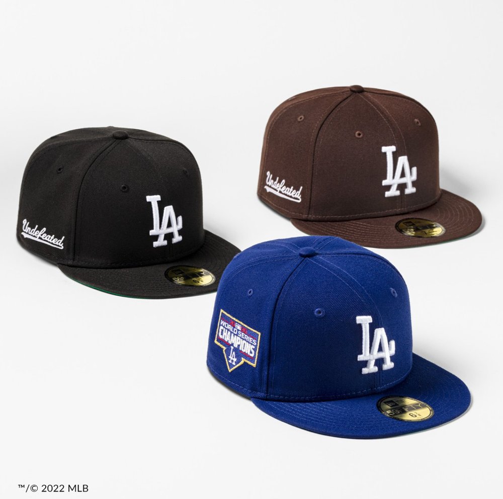 Now Available: Undefeated x New Era Los Angeles Dodgers Hats — Sneaker ...