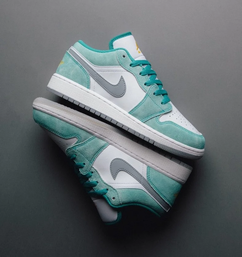 Now Available: Kid's Air Jordan 1 Low SE "Emerald Green" — Sneaker Shouts
