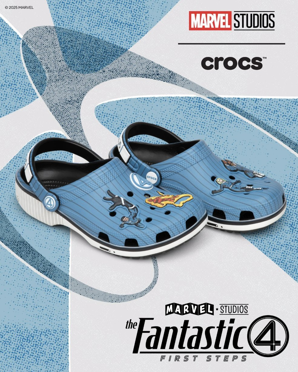 Now Available: Marvel x Crocs Classic Clog 