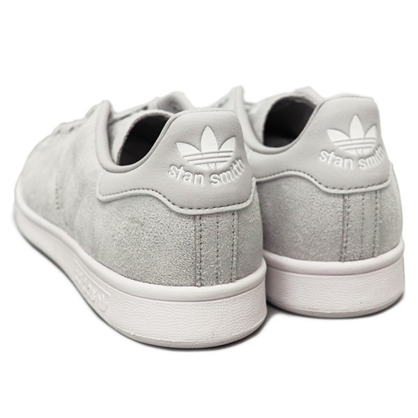 On Sale adidas Stan Smith Suede Grey Sneaker Shouts