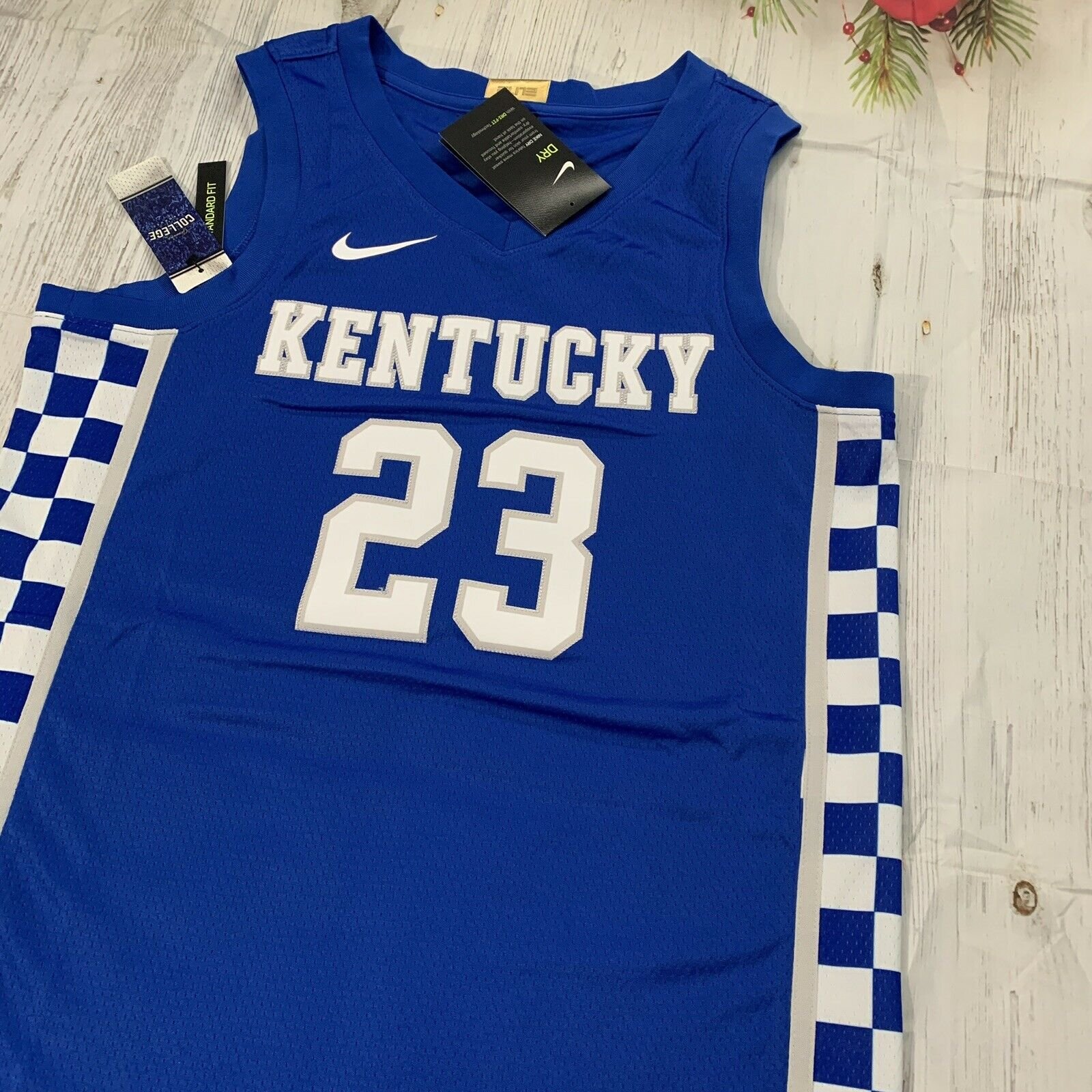 Nike College Authentic (Kentucky) Men's Basketball Jersey