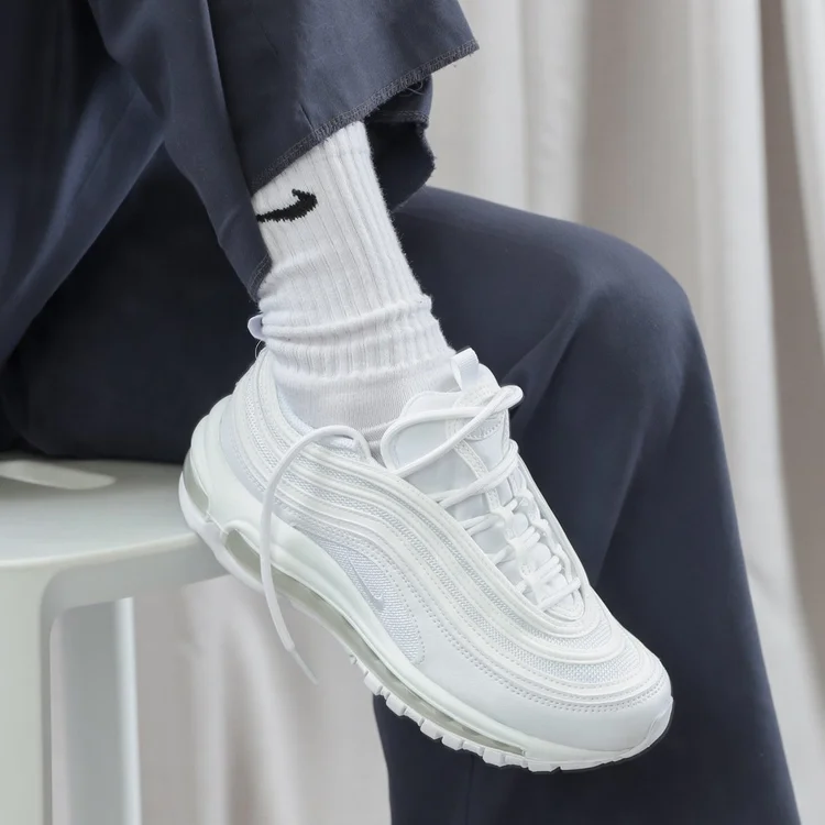 womens nike air max 97 triple white