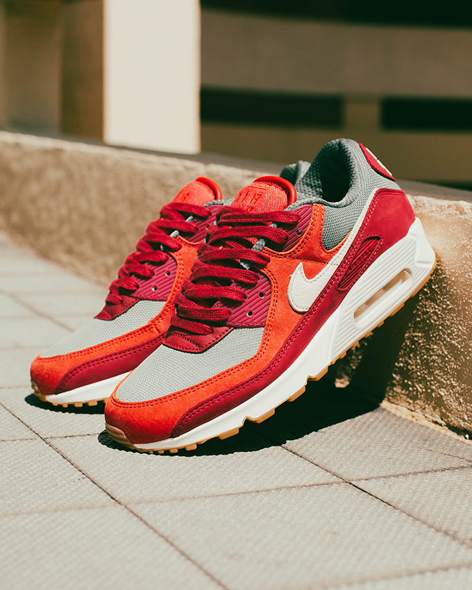 On Sale: Nike Air Max 90 Premium "Red" — Shouts
