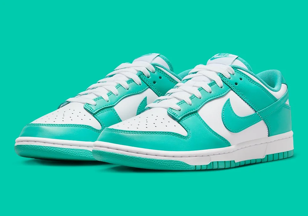 sb dunk clear jade