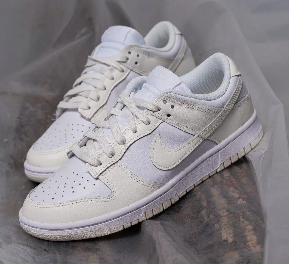 dunk low white sail