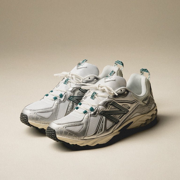On Sale New Balance 610 Silver Metallic Sneaker Shouts