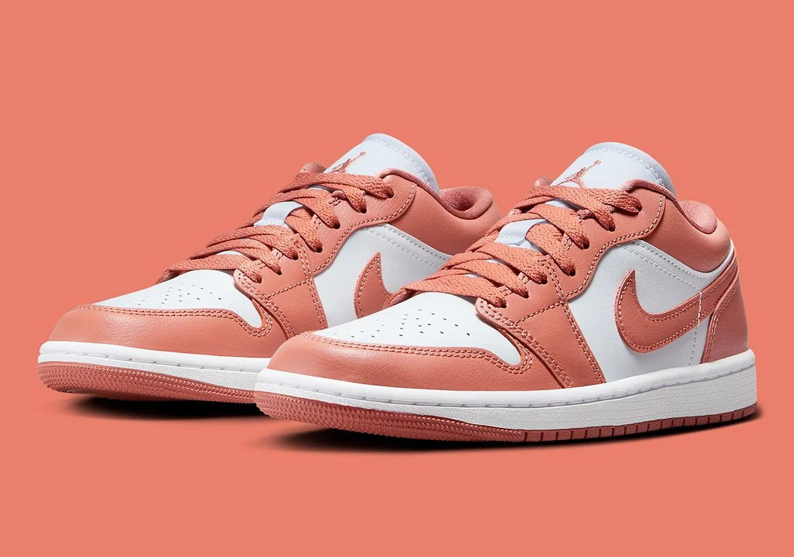 Now Available Air Jordan 1 Low (W) "Pink Salmon" — Sneaker Shouts