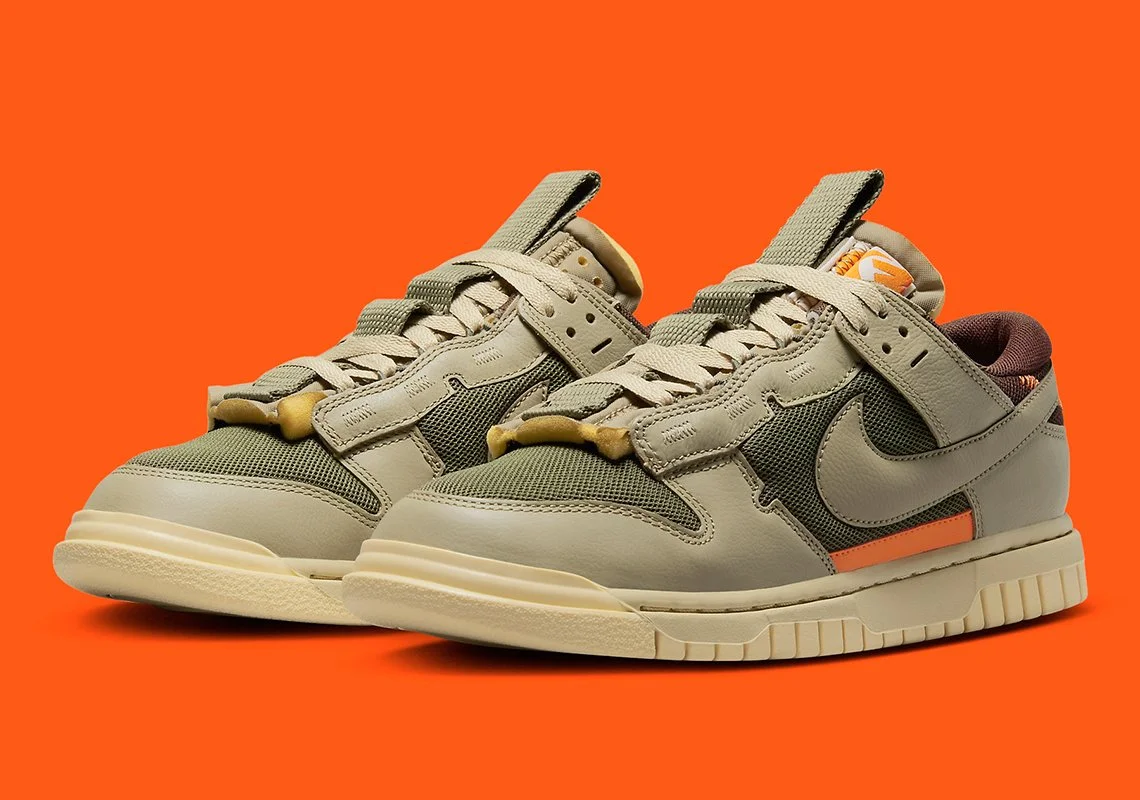 dunk low light stone olive