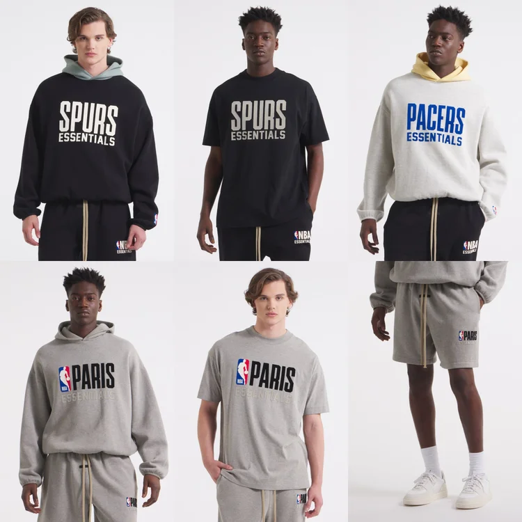 Fear Of God Essentials x NBA x New Era collaboration