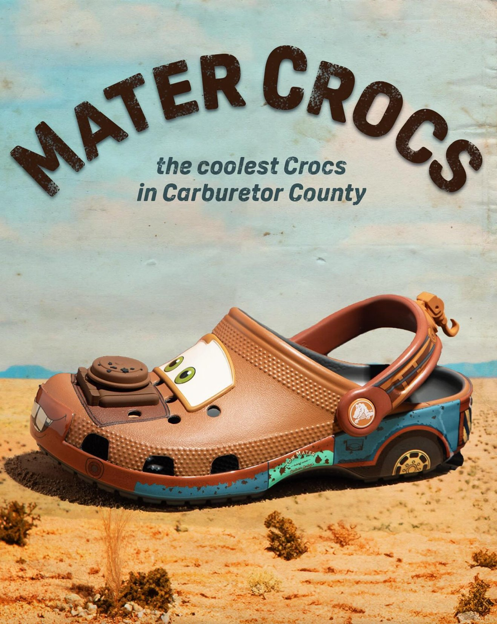 Now Available: Disney Pixar Cars x Crocs Classic Clog 