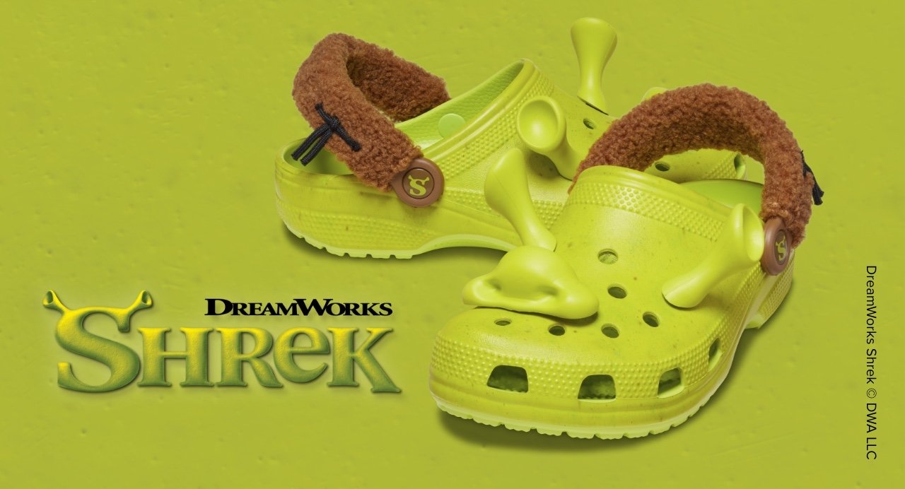 🔥 DreamWorks Shrek × Crocs US Size 10 Unisex Clogs - SHIPS ASAP