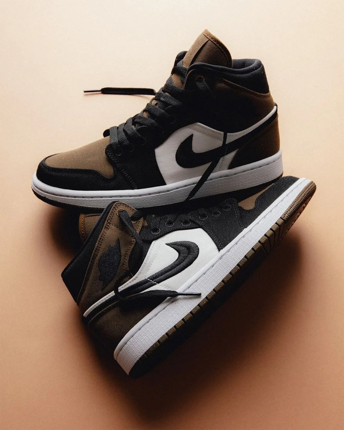 Restock Air Jordan 1 Mid (W) "Light Olive" — Sneaker Shouts