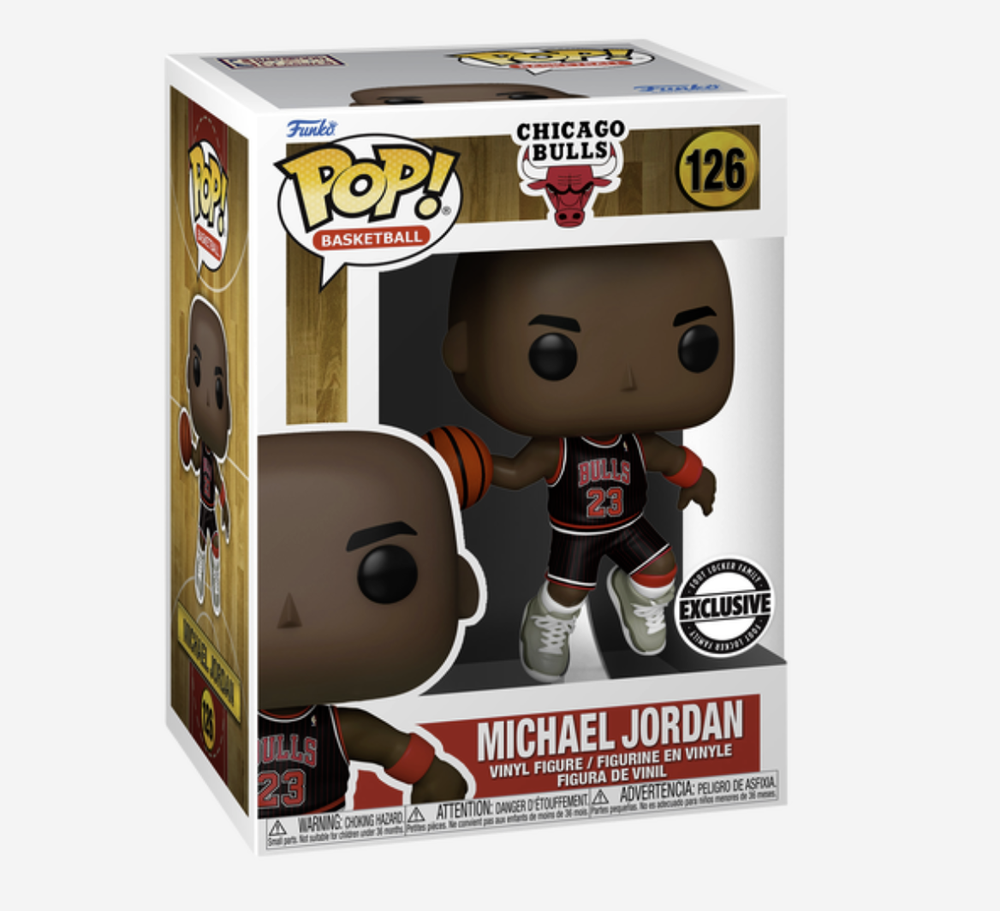 Restock Funko Pop! Michael Jordan Collectible Figure "Black Pinstripe