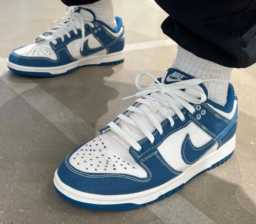 Restock Nike Dunk Low Industrial Blue Sneaker Shouts
