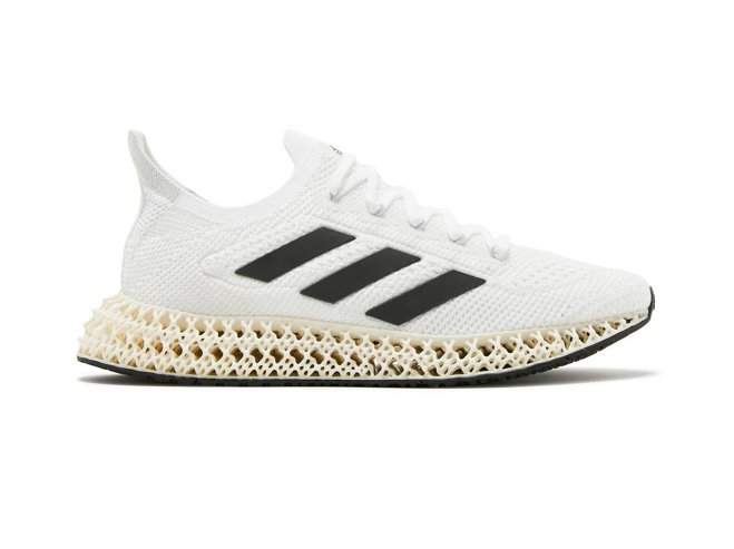 Harness Bald Unexpected On Sale: adidas 4D FWD Runner "White Black" — Sneaker Shouts