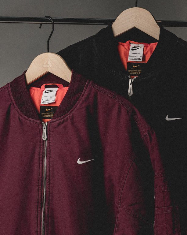 Flight jacket nike top
