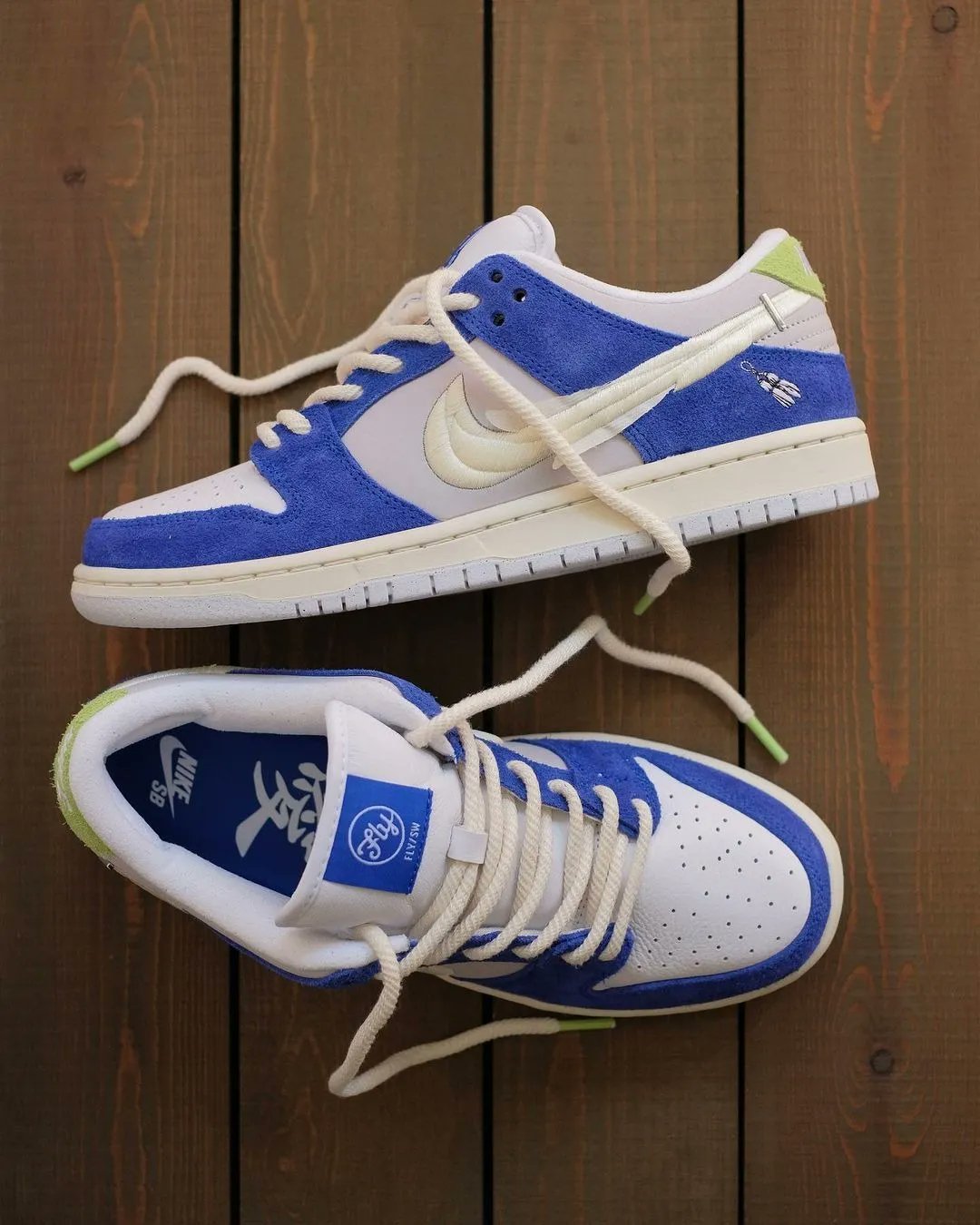 Now Available Fly Streetwear x Nike SB Dunk Low "Gardenia" — Sneaker Shouts