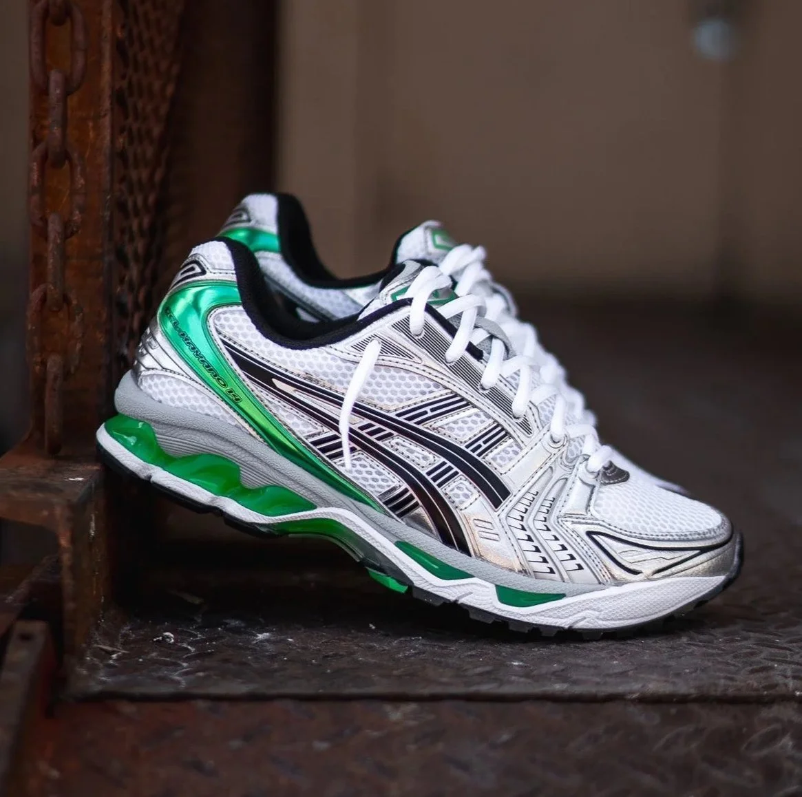 Now Available ASICS GELKayano 14 "Malachite Green" — Sneaker Shouts