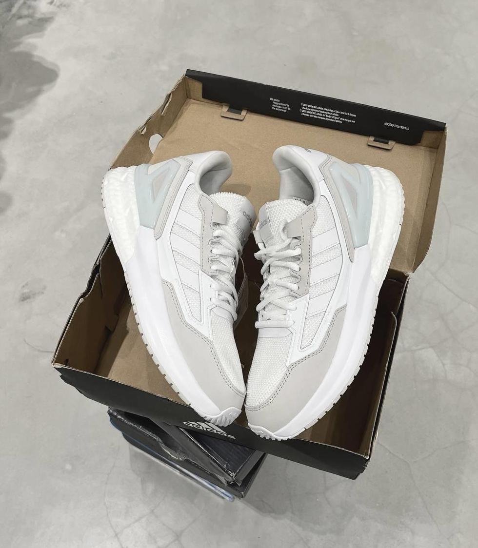 message victim large On Sale: adidas Nebzed Super Boost "Triple White" — Sneaker Shouts