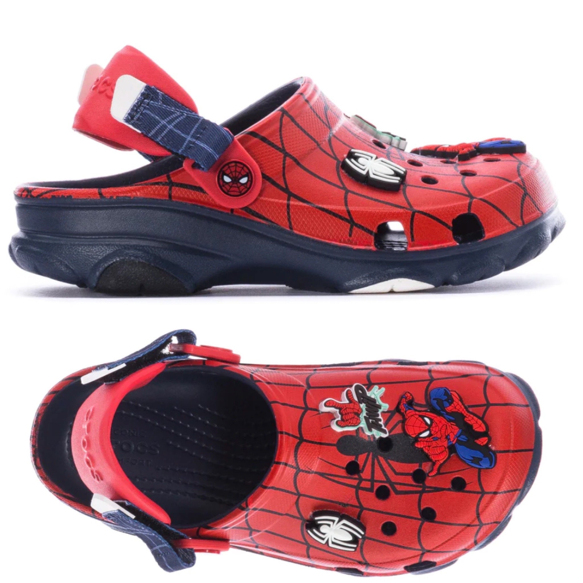 spiderman crocs
